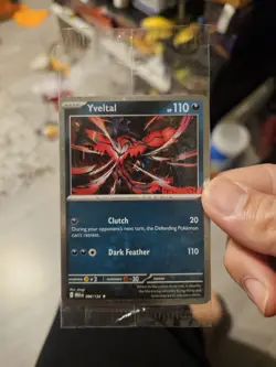 Pokemon TCG Yveltal 088/132 GameStop Stamped Mega Evolution Promo SEALED - Image 3