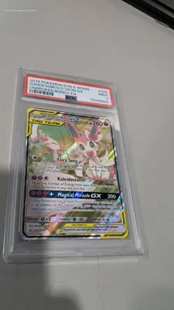 Pokemon TCG 2019 Sun Moon Unbroken Bonds Gardevoir Sylveon GX 205214 P G2U - Image 4
