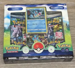 X3 Pokemon TCG Pokemon Go Pin Collection - Charmander Squirtle Bulbasaur SET NEW - Image 3