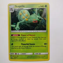 Pokemon TCG Sceptile 10/168 Celestial Storm Cracked Ice Holo - Image 1