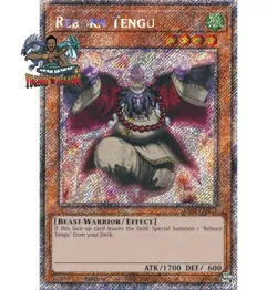 Yugioh! 1x Reborn Tengu RA03-EN251 Platinum Secret Rare 1st Ed NM - Image 1