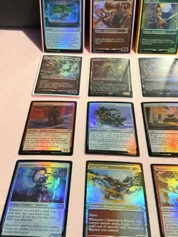 120 Card Magic the Gathering Bulk Lot ALL FOILS - Image 3