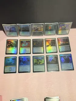 120 Card Magic the Gathering Bulk Lot ALL FOILS - Image 4