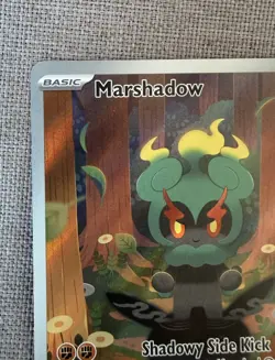Pokemon TCG Mega Evolutions Marshadow 146/132 Illustration Rare Holo Mint Card - Image 4