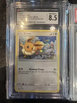 Graded Eevee Pokemon Lot - 2 Eevee Cards - Image 2