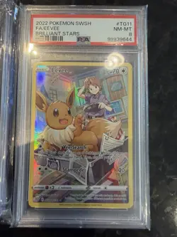 Graded Eevee Pokemon Lot - 2 Eevee Cards - Image 3