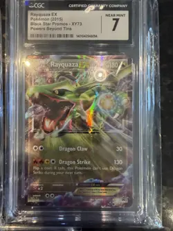 Graded Pokemon Rayquaza Ex Card Lot, 3 Cards - Image 3