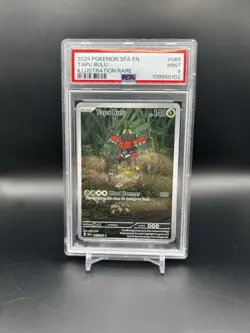 Pokemon TCG Tapu Bulu 065/064 2024 Shrouded Fable Illustration Rare Card - PSA 9 - Image 1