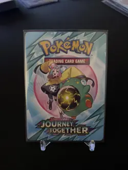 Pokemon TCG Journey Together Trainer Tips Art Card FT. Iono & Bellibolt - Image 1