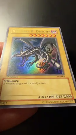 Red-Eyes B. Dragon 1st Edition Ultra Rare Card SDJ-001 - Image 3