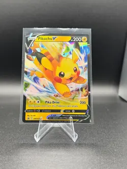 Pikachu V SWSH285 SWSH: Sword & Shield Promo Cards Holo - Image 1