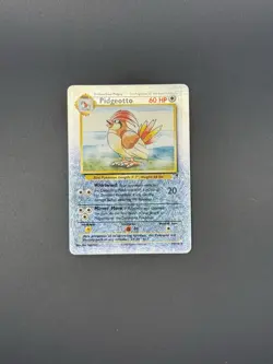Pidgeotto 34/110 Reverse Holo Legendary Collection Pokemon Card Vintage - Image 3