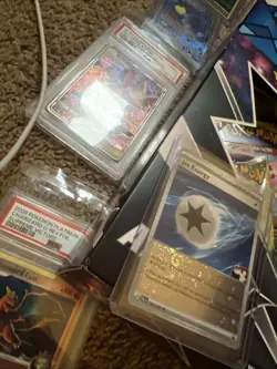 Used Pokemon Lot XC As Seen Some Dents And Tears On Boxes Or Cards - Image 5
