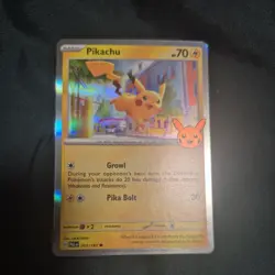 Pikachu 062/193 Halloween Trick or Trade - Pokemon Holo Foil Rare Nice! - Image 1