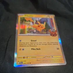 Pikachu 062/193 Halloween Trick or Trade - Pokemon Holo Foil Rare Nice! - Image 2
