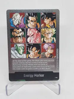 Energy Marker E-89 Silver Manga Booster 02 Dragon Ball Super Card DBS TCG NM - Image 1