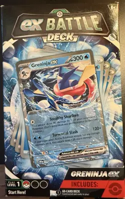Pokemon TCG Greninja ex Battle Deck 60 Card Playable SVP 054 - Image 1