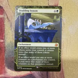 MTG Doubling Season Wilds of Eldraine Enchanting Tales MTG M 52 - Image 1