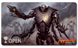 Star City Games Open Playmat - Steel Overseer [SUP-SCG-PLM-OPEN-OVERSEER] - Image 1