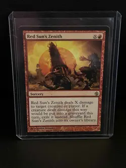 Red Sun's Zenith Mirrodin Besieged Magic: the Gathering Lightly Played, English - Image 1