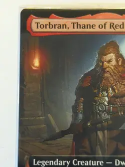 Torbran, Thane of Red Fell (Extended Art) Throne of Eldraine Regular - Image 5