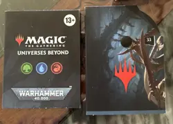 Magic The Gathering Warhammer 40k Tyranid Commander Deck New (Deck Sealed) Read - Image 5