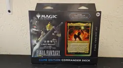MTG FINAL FANTASY GAME EDITION COMMANDER DECK LIMIT BREAK SEALED FREE SHIPPING - Image 1