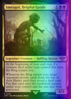 Smeagol, Helpful Guide (231/943) LTR LP FOIL - Image 1