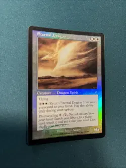 MTG Eternal Dragon Scourge Foil LP Light Play - Image 2