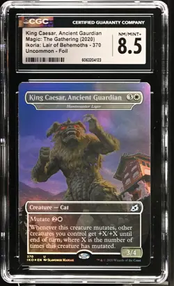 HUNTMASTER LIGER Ikoria: Lair of Behemoths Foil CGC 8.5 MTG [Nostalgium] - Image 1