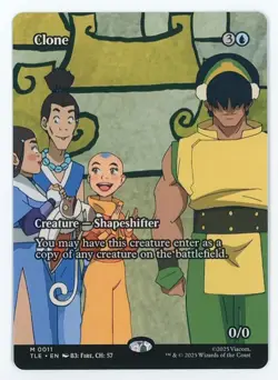 Clone (Borderless) #0011 MTG Avatar: The Last Airbender Magic The Gathering - Image 1