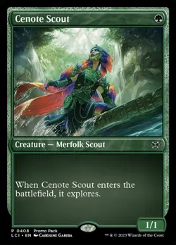 4x Cenote Scout (PROMO) - NM - Lost Caverns of Ixalan - SPARROW MAGIC - Image 1