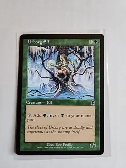 Urborg Elf - Apocalypse - MTG Magic - Common - Green Creature - Image 1