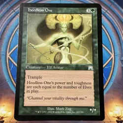 MTG Magic the Gathering Heedless One (265/350) Onslaught LP - Image 1