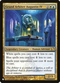 NM Grand Arbiter Augustin IV, MTG, The List, Magic the Gathering, 176 - Image 1