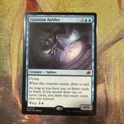 Magic The Gathering Quantum Riddler Edge of Eternities Regular NM - Image 1