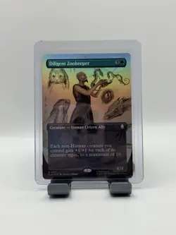 MTG, Diligent Zookeeper FOIL $3 ORDER MIN BORDERLESS 327 Avatar: Last Airbender - Image 1