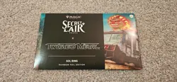 Magic the Gathering MTG Secret Lair Promo x Twisted Metal Sol Ring Rainbow Foil - Image 1