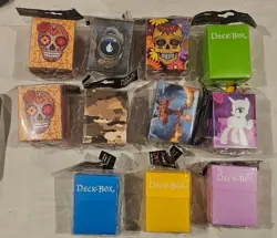 11 Ultra Pro MTG/TCG Deck Boxes, All NIP LOT#124 - Image 1
