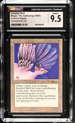 Jeweled Bird, Arabian Nights Mtg. CGC 9.5 Mint+! - Image 1