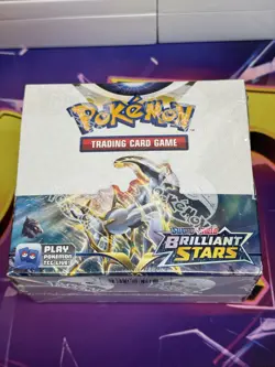 Brilliant Stars Booster Box (Factory Sealed) 2022 Pokemon TCG: Sword & Shield - Image 1
