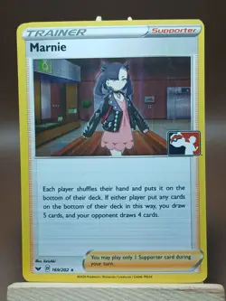MP Marnie 169/202 Pokemon Prize Pack Variant Sword & Shield - Image 1