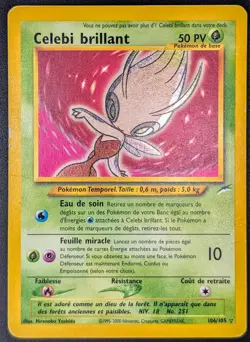 Celebi Brillant - Neo Destiny - 106/105 - Carte Pokemon FR Officielle - Image 1