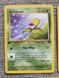 Bellsprout(#49/64) 1999 Pokemon TCG Jungle 1st Edition(x3) - NM - Image 2