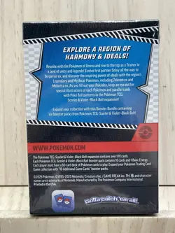 Pokemon TCG: Scarlet & Violet Black Bolt Booster Bundle In Hand Factory Sealed - Image 2