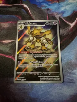 Pokemon TCG Alakazam 009 | Mega Evolution Promo - Image 1