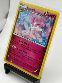 Sylveon 72/111 Pokemon TCG XY - Furious Fists Cracked Ice Holo MP - Image 3