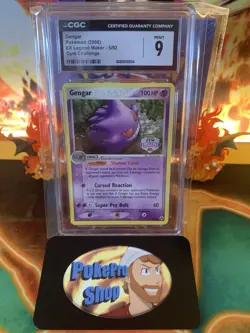 2006 Pokemon EX Legend Maker Gengar Gym Challenge World’s Qualifier - CGC 9 - Image 1