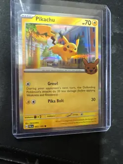 Pokemon Pikachu Trick or Trade 062/193 Paldea Evolved NM - Image 2