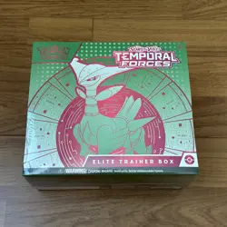 Pokemon TCG: Temporal Forces Elite Trainer Box Iron Leaves - New Sealed - Image 1